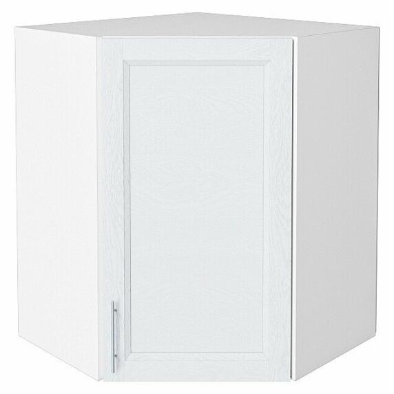 Шкаф верхний угловой Сканди White Softwood/Белый 716*600*600