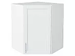 Шкаф верхний угловой Сканди White Softwood/Белый 716*600*600