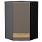Шкаф верхний угловой Терра DR Смоки Софт Graphite 920*600*600 Шкаф верхний угловой Терра DR Смоки Софт Graphite 920*600*600
