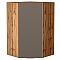 Шкаф верхний угловой Терра Смоки Софт Дуб Вотан 920*600*600 Шкаф верхний угловой Терра Смоки Софт Дуб Вотан 920*600*600
