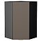 Шкаф верхний угловой Терра Смоки Софт Graphite 920*600*600 Шкаф верхний угловой Терра Смоки Софт Graphite 920*600*600