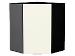 Шкаф верхний угловой Терра Ваниль софт Graphite 716*600*600