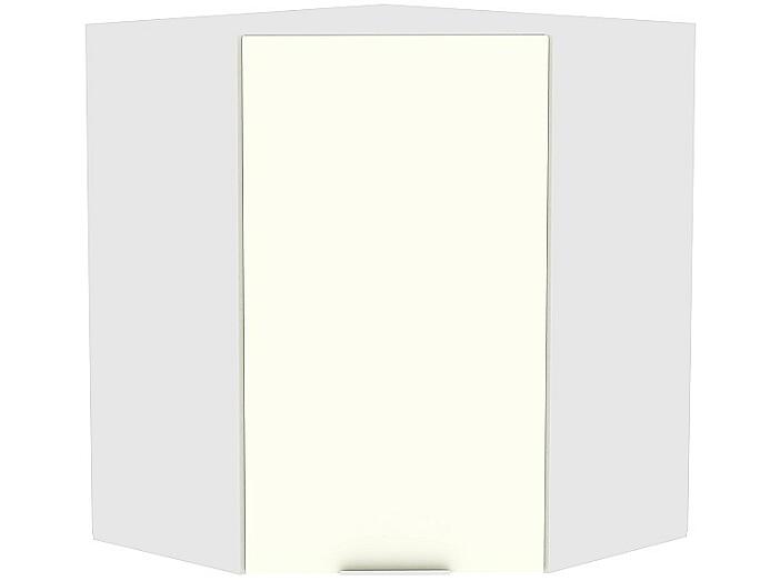 Шкаф верхний угловой Терра ВУ 590 Ваниль Софт-Белый