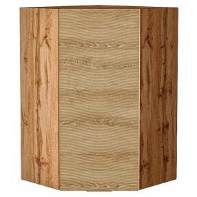Шкаф верхний угловой Терра W Ель Карпатская Дуб Вотан 920*600*600