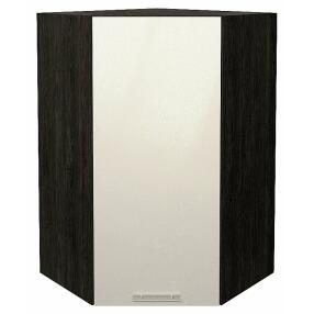 Шкаф верхний угловой Валерия-М Бежевый металлик Graphite 920*600*600