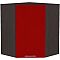 Шкаф верхний угловой Валерия-М ВУ 599 Гранатовый металлик-Венге Шкаф верхний угловой Валерия-М ВУ 599 Гранатовый металлик-Венге