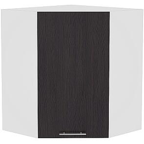 Шкаф верхний угловой Валерия-М ВУ 599 Венге-Белый