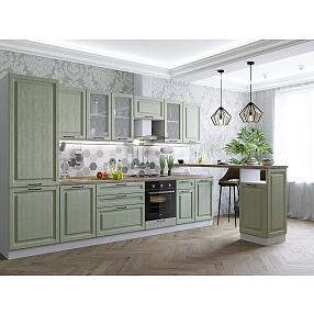 Прямая кухня Ницца-02 Дуб оливковый