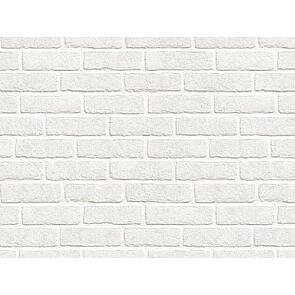 Фартук для кухни "Белые кирпичи"