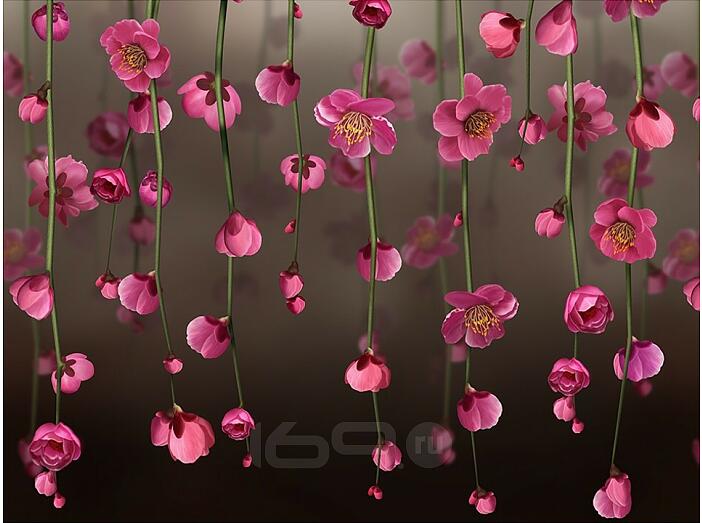 Фартук для кухни "Висящие сады" 600*3000*1,5