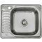 Мойка врезная 584818/0,8 1Ч1К Глянец 580*480 Правая