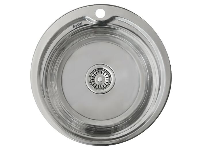 Мойка врезная 5118/0,8 1Ч Глянец 510