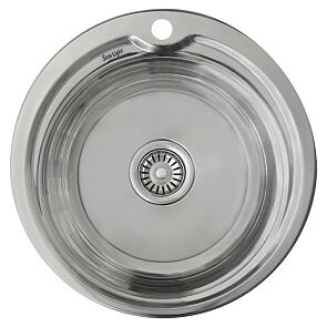 Мойка врезная 5118/0,8 1Ч Глянец 510