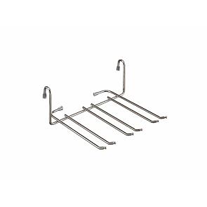 Полка навесная для фужеров Хром 100*235*250