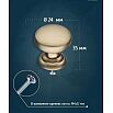 tumb 4 - Ручка-кнопка K-2360, матовое золото