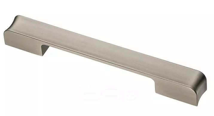 Ручка скоба мебельная EL-7090 Oi Атласное серебро 160 (192) мм