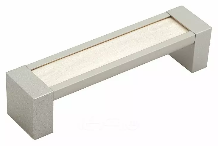 Ручка скоба мебельная С-31 96 мм Металлик/Nordic Oak