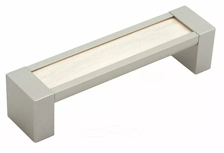 Ручка скоба мебельная С-31 96 мм Металлик/Nordic Oak