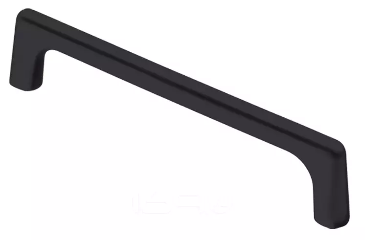 Ручка скоба S-2390, 128 мм, Матовый черный