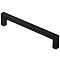 Ручка-скоба S-4115-128 BL, 128 мм, матовый чёрный