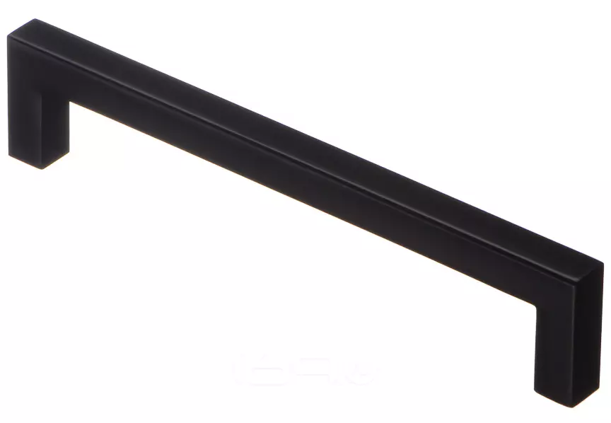 Ручка-скоба S-4115-128 BL, 128 мм, матовый чёрный