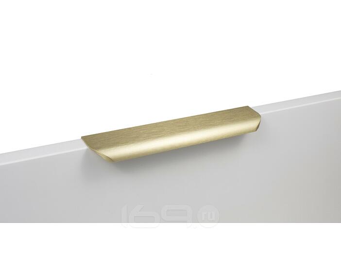 Мебельная ручка MONTE Брашированное сатиновое золото 160/200
