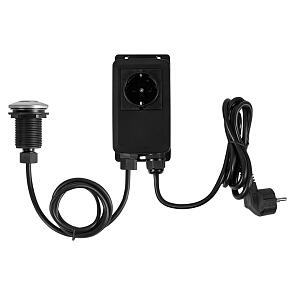 Пневмокнопка для измельчителя пищевых отходов с установочным комплектом MAUNFELD MPB01