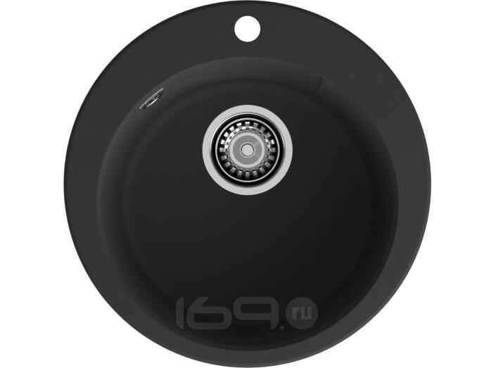 Мойка GRANFEST URBAN 649 1 чаша 490мм черный