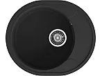 Мойка GRANFEST URBAN 857L чаша с крылом 570*480мм черный