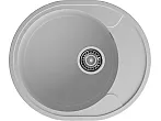Мойка GRANFEST URBAN 857L чаша с крылом 570*480мм серый