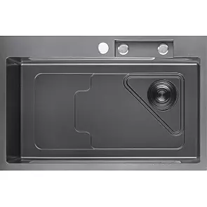 Мойка для кухни GranFest METAL 7246 720*460 PVD графит