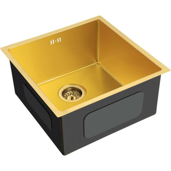Мойка EMB-112 PVD Nano Golden универсального монтажа
