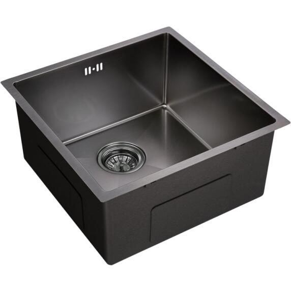Мойка EMB-113 PVD Nano Dark универсального монтажа