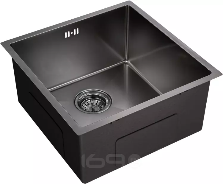 Мойка EMB-113 PVD Nano Dark универсального монтажа