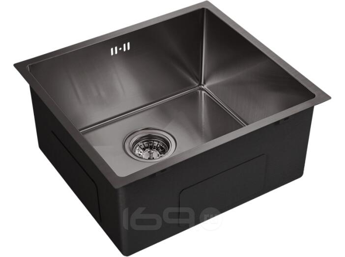 Мойка EMB-114 PVD Nano Dark универсального монтажа