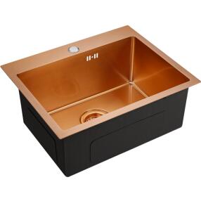 Мойка EMB-115 PVD Nano Coppery универсального монтажа