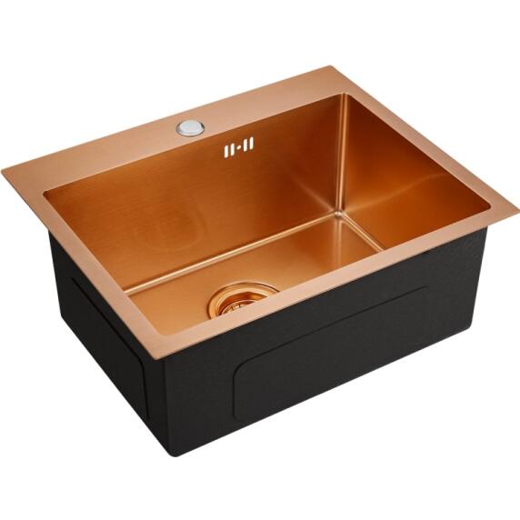 Мойка EMB-115 PVD Nano Coppery универсального монтажа