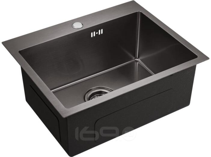 Мойка EMB-115 PVD Nano Dark универсального монтажа