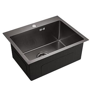 Мойка EMB-115 PVD Nano Satine универсального монтажа