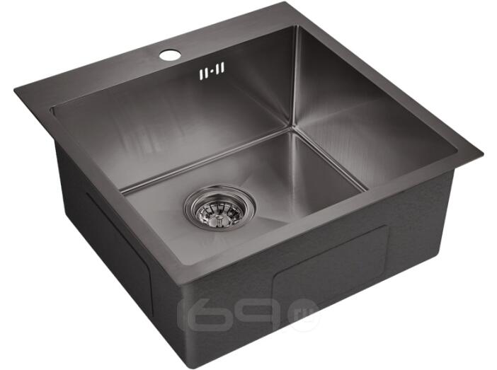Мойка EMB-116 PVD Nano Dark универсального монтажа