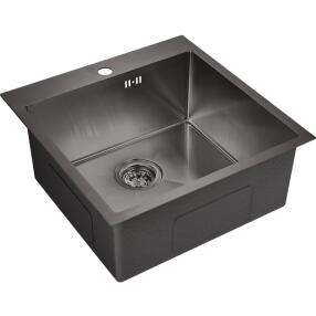 Мойка EMB-116 PVD Nano Dark универсального монтажа