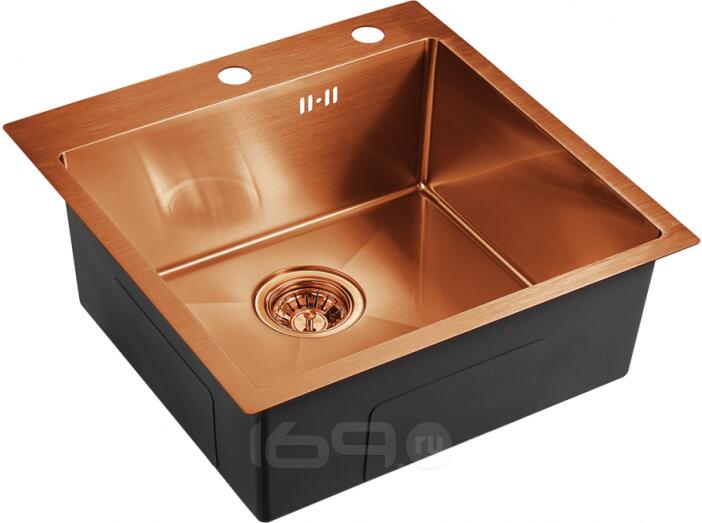 Мойка EMB-117A PVD Nano Coppery универсального монтажа