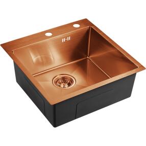 Мойка EMB-117A PVD Nano Coppery универсального монтажа