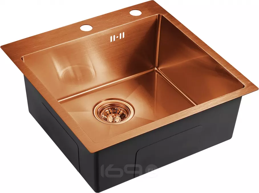 Мойка EMB-117A PVD Nano Coppery универсального монтажа