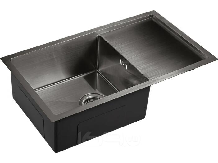 Мойка EMB-124 PVD Nano Dark универсального монтажа