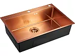 Мойка EMB-125A PVD Nano Coppery универсального монтажа