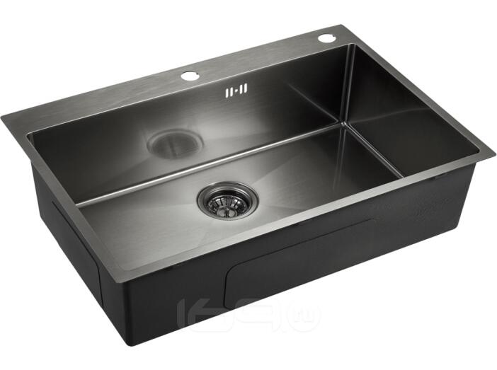 Мойка EMB-125A PVD Nano Dark универсального монтажа