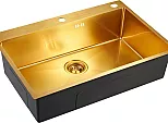 Мойка EMB-125A PVD Nano Golden универсального монтажа