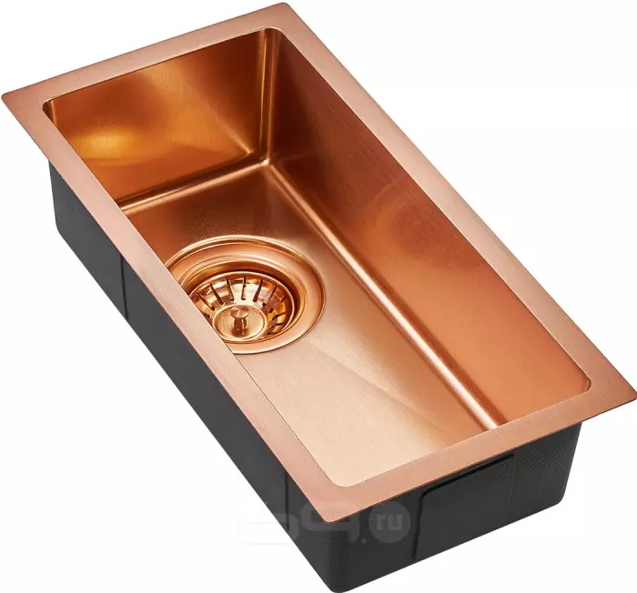 Мойка EMB-126A PVD Nano Coppery универсального монтажа