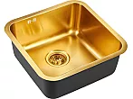 Мойка EMB-127A PVD Nano Golden универсального монтажа